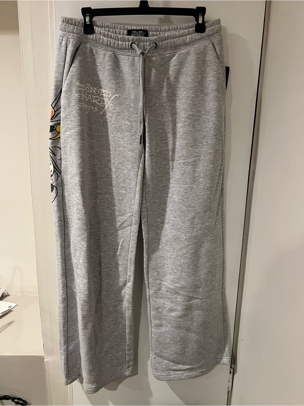 Ed Hardy Gray Sweatpants